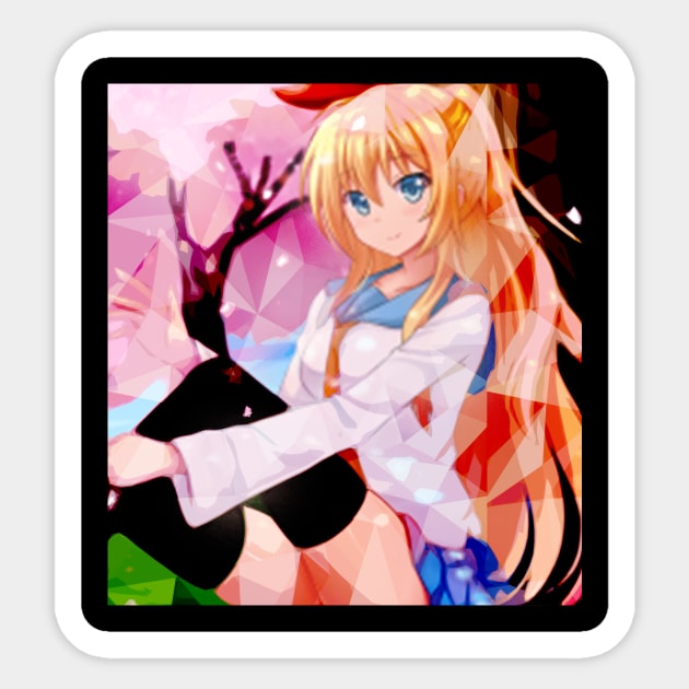 Chitoge Kirisaki Sticker by nonagobich